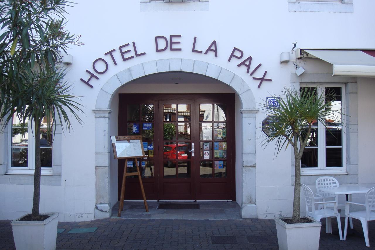 Hotel-Restaurant De La Paix Saint-Palais  Екстер'єр фото